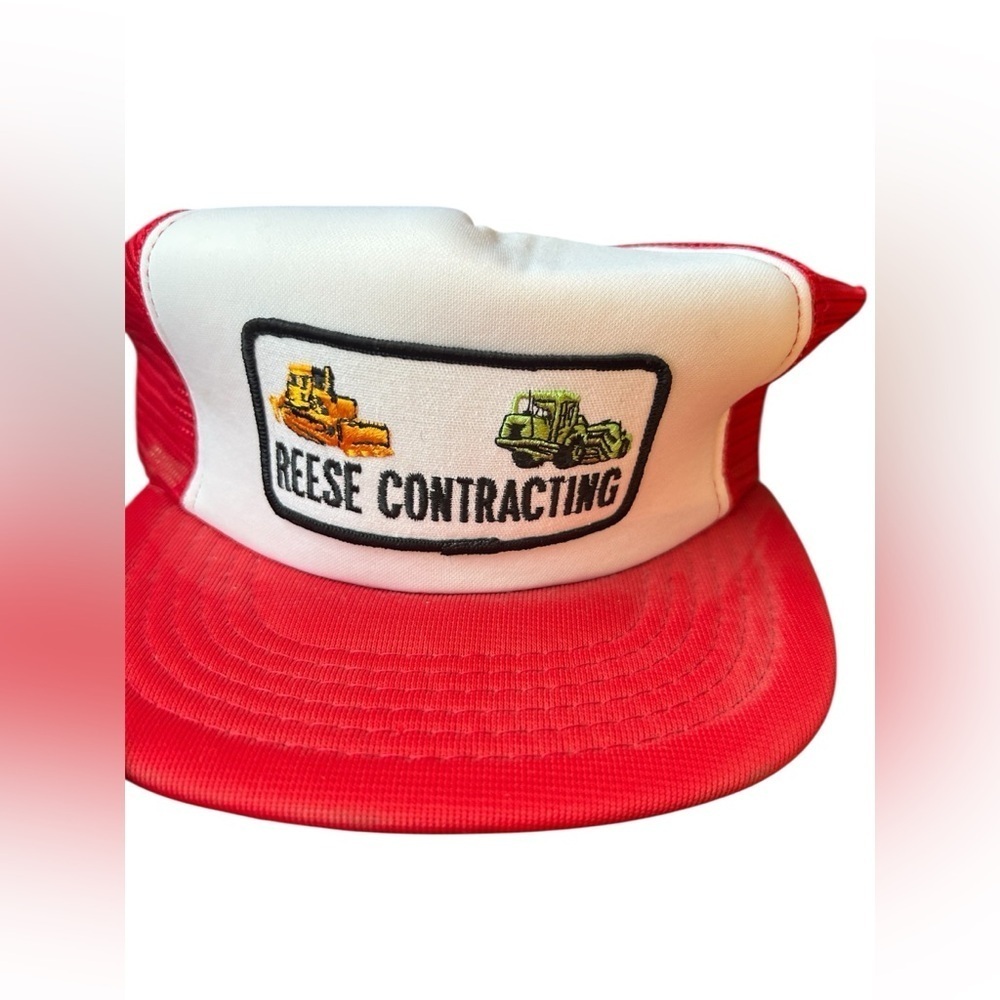 Red and White Trucker Hat